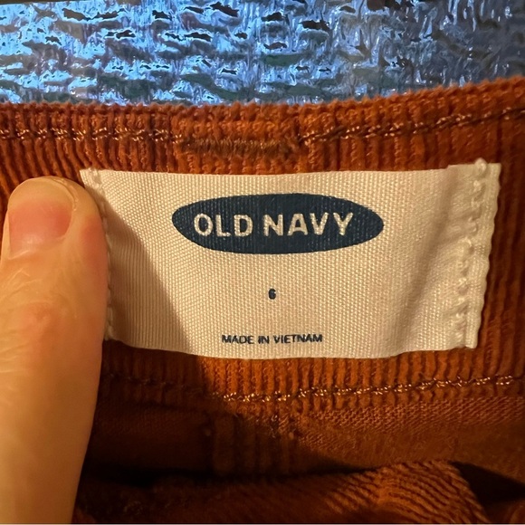 Cordoroy Skirt Burnt Orange - Picture 2 of 3